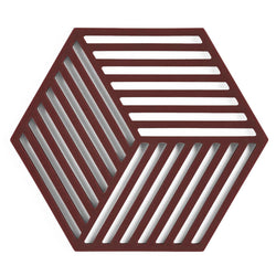 Zone Denmark Silicone Hexagon Trivet - Beetroot